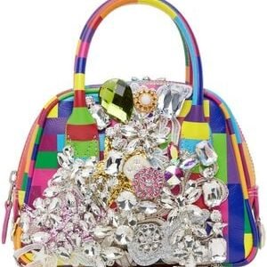 Comme des Garçons Crystal-Cut Bag – Multicolor